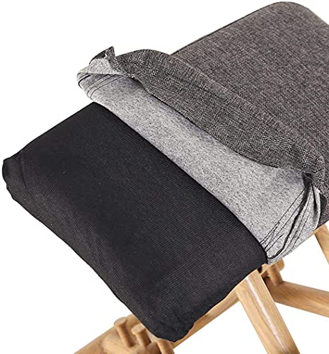 JJYY Silla ergonómica para arrodillarse, Taburete Ajustable con Marco de Madera, para el hogar y la Oficina - Mejore su Postura con un Asiento en ángulo - Cojines Gruesos y cómodos, B