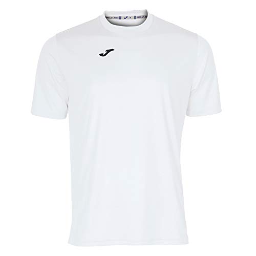 Joma Combi Camiseta Manga Corta, Hombre, Blanco, S