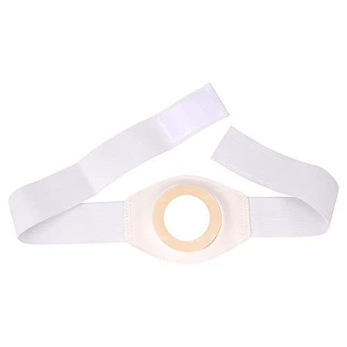 Joyfitness Cinturón De Ostomía Elástico para Hernia Abdominal De 2 Piezas, Apertura De Estoma Transpirable Ajustable Unisex para Colostomía, Cirugía De Ileostomía, Cuidado De La Salud