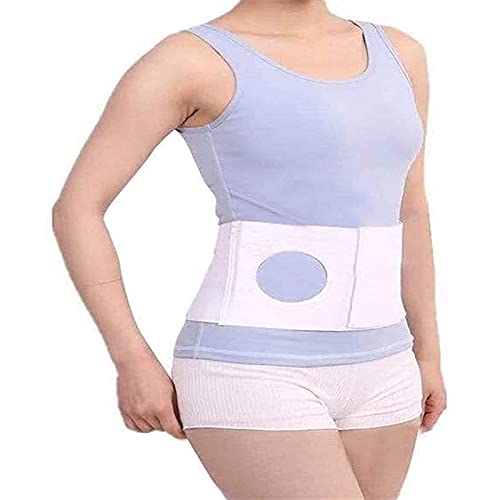 Joyfitness Cinturón Unisex para Hernia De Abdomen, Encuadernador De Estómago, Soporte De Ostomía, Apertura De Estoma Transpirable Ajustable para Colostomía, Cirugía De Ileostomía, Cuidado De La Salud