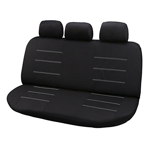 Juego completo de fundas para asientos de coche universales (bordado mariposa) - 9 Piezas