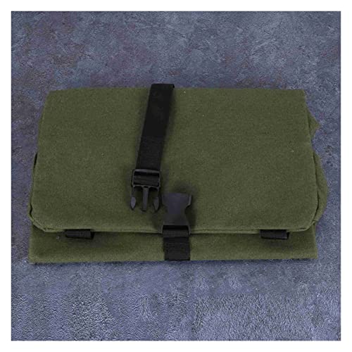 KAIMO Herramienta de Herramienta de Rollo de 2X Herramienta Multiusos Enrollable en Rollo de Bolso Llavero Roll Bolsa Herramienta Colgante Herramienta Cremallera Portador Tote