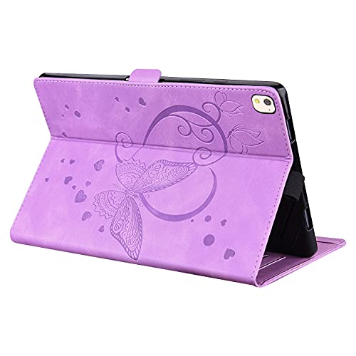 Keikail Funda Compatible iPad 9/ 8 /7 (10,2 Pulgadas, 2020/2019 Modelo, 8ª/7ª Generación), Funda Protectora de Cuero PU, Cubierta Estuche Carcasa Tipo Libro Fina con Soporte Función , Púrpura