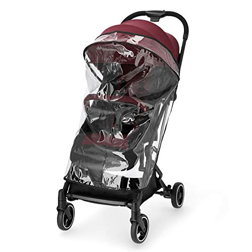 Kinderkraft Silla Paseo Bebé INDY, Carrito, Impermeable, Plegable, Granate