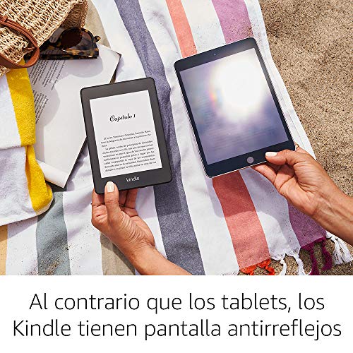 Kindle Paperwhite - Resistente al agua, pantalla de alta resolución de 6", 32 GB, con publicidad (10.ª generación, modelo anterior)