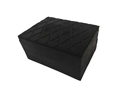 Kora 77 Bloque de Goma 160 x 120 x 60 mm, Negro