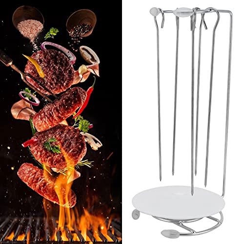 KUIDAMOS Parrilla para Barbacoa, Parrilla Segura, Sanitaria Y Ecológica, Multiusos De Acero Inoxidable para Kebabs, Alitas De Pollo, Intestinos, Pescado