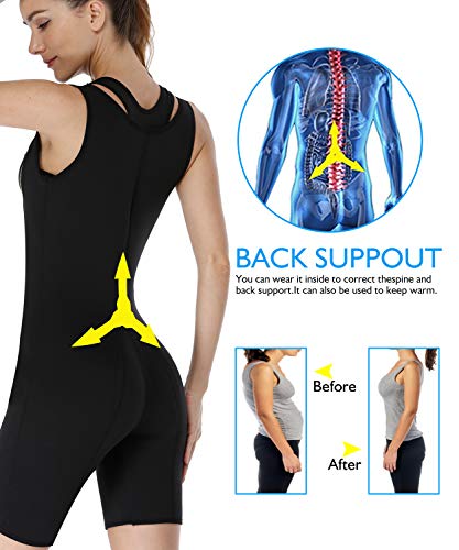 LaLaAreal Faja Reductora Adelgazante Abdomen Mujer Neopreno Body Moldeador para Deport Fiteness