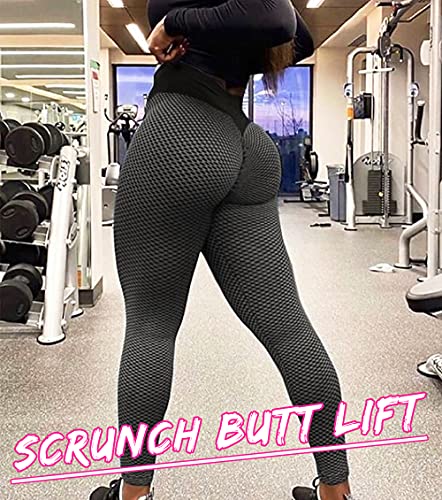 lalamelon Mallas Push up Mujer Leggins Deportivos Yoga Leggings de Cintura Alta Pantalones Deporte con Bolsillos para Fitness Running Elásticos y Transpirables