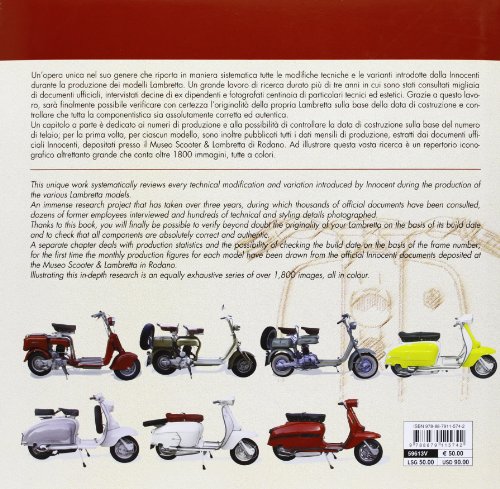 Lambretta. Guida illustrata all'identificazione. Ediz. italiana e inglese: Illustrated Guide to the Identification (Scooter)