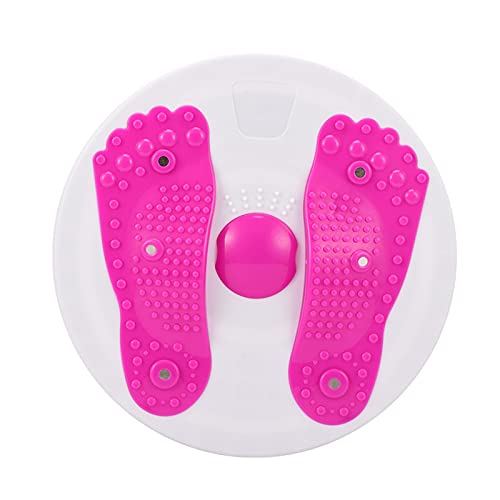 laoonl Disco de fitness giratorio de 27,5 cm para entrenamiento en el lugar de deporte, aparato de adelgazamiento para el hogar y la oficina