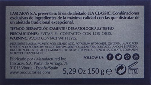 LEA crema de afeitar pieles sensibles tarro 150 gr