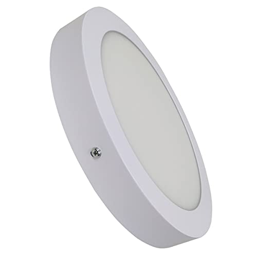 Led Atomant Lampara Plafon Superficie LED Redondo 20W. Color Blanco Frío (6500K). 1800 Lumenes. Driver incluido. A++