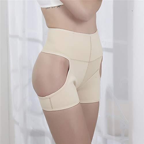 Lenfeshing Pantalones Moldeadores de Cintura Alta para Mujer Abdomen Sexy Culo con Fugas Esculpir Cintura Pantalones