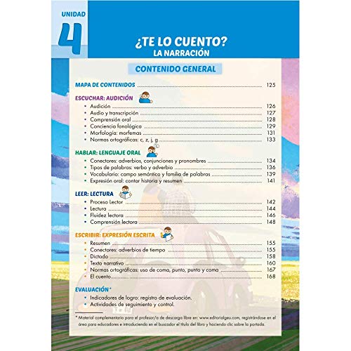 Lengua castellana y literatura - Libro de texto - 1º de la ESO - ACI significativa / Editorial GEU/ Método adaptado al alumno / Significativa de los objetivos