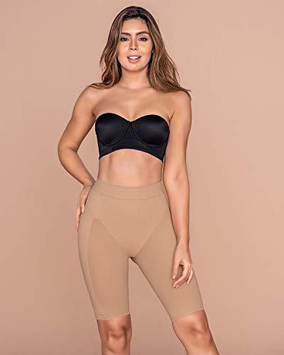 Leonisa Short Moldeador Invisible Mujer - Braga Faja pantalón Levanta glúteos