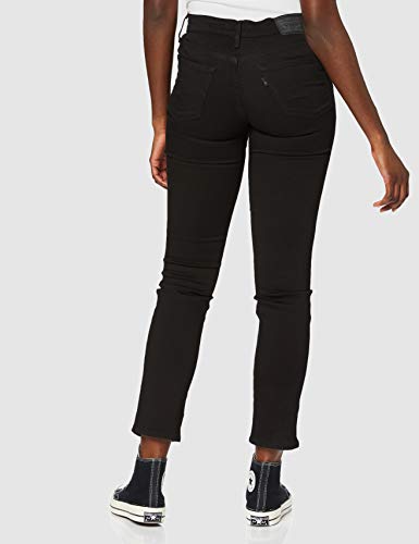 Levi's 312 Shaping Slim Jeans, Soft Black, 32W / 30L para Mujer