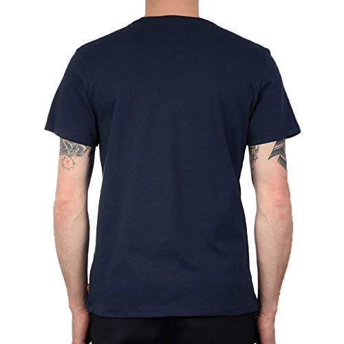 Levi's Set-In Neck Camiseta, Hm Graphic Dress Blues, L para Hombre