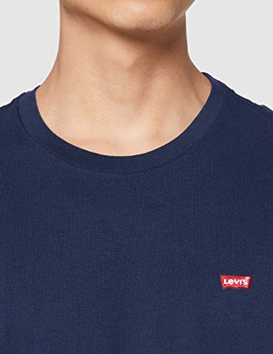 Levi's SS Original Hm tee Camiseta, Cotton + Patch Dress Blues, M para Hombre