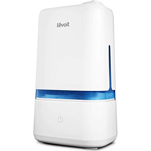 Levoit Humidificador Ultrasónico de Niebla Fría de 4L para Bebés (sin BPA), Difusor de Aroma, Funcionamiento Silencioso, Apagado Automático, con 3 Niveles de Niebla, Dura hasta 40 horas, Classic