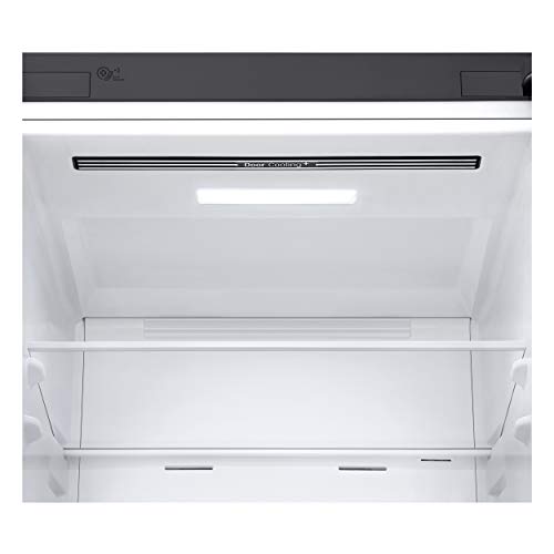 LG GBB62PZHMN Frigorífico Combi 2m, A++, capacidad de 419 l, serie 6, Inox Antihuellas