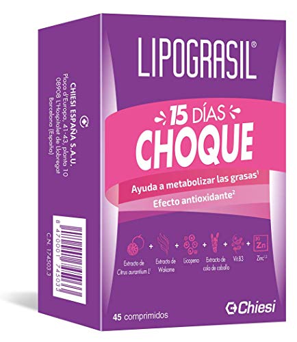 LIPOGRASIL 15 Días Choque, Control de Peso, Quemagrasas, Efecto Antioxidante, Complemento Alimenticio, Salud y Cuidado Personal