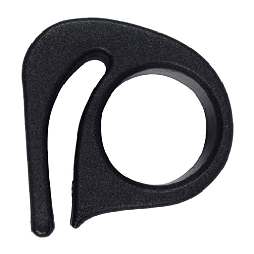 Llave de scooter llave inglesa llave plegable cierres protector dedo con hebilla accesorios negro