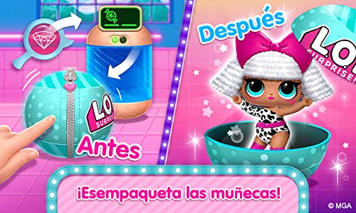 L.O.L. Surprise! Casa disco: juego para recoger muñecas virtuales