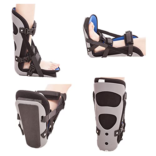 LSVRGI Zapato De Yeso Fijo Bota para Caminar Bota Elástica para Dormir Soporte Ajustable para Tendinitis De Aquiles para El Tratamiento del Dolor De Fascia, Talón Y Espolón Óseo O Arco