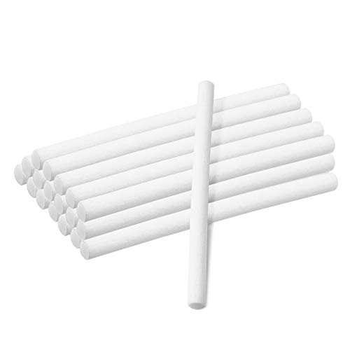 LUCY WEI 20 Pcs Filtros de Humidificador de Repuesto algodón Swab Wick Sticks,filtros de humidificadores de esponja Cutable,Filtro Mechas De Repuesto 7 x 120mm