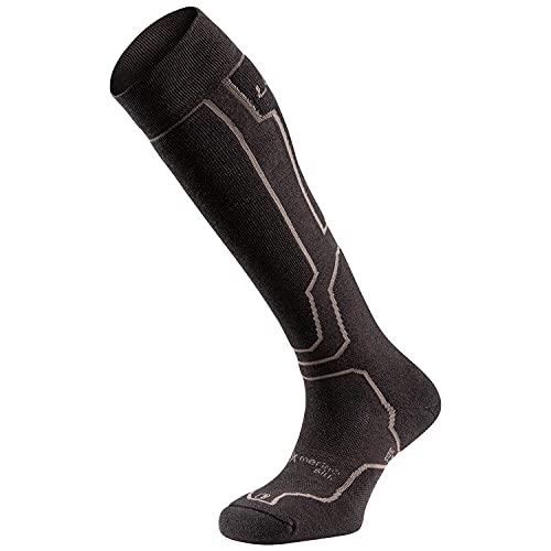 Lurbel Peak Silk, Calcetines Térmicos de lana, Calcetines para Esquí, Calcetines Anti-ampollas y Anti-olor, Calcetines sin costuras, Calcetín para frío extremo. (PEQUEÑA - S)