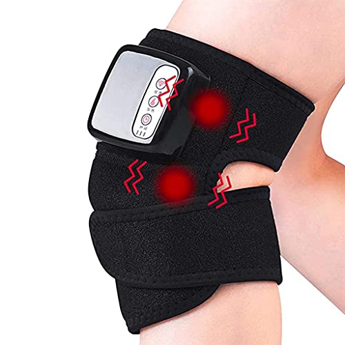 LVLUOKJ Rodillera masajeadora de Calor por Infrarrojos, masajeador de Calor para la Rodilla, Codo, Hombro, articulaciones, Dolor, rigidez, Terapia de Alivio (Size : EU)