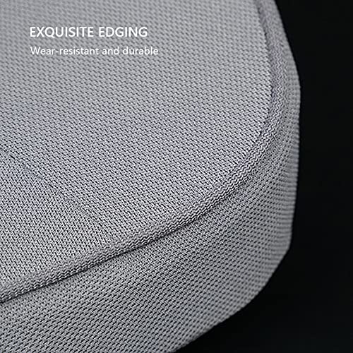 MAFANG® Cojín Lumbar Silla Oficina Respaldo, Lumbar Coche Con Esponja Memoria, Apoye Cómodamente La Espalda Para Liberar Estrés, Para Oficinas, Sillas De Coche Y Sillas De Ruedas, Etc,Gris