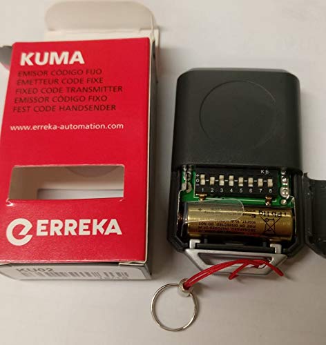 Mando Garaje Original Kuma KU02 433 MHz Compatible LU02 Luna 02 / Smat/Reson PORTON COCHERA