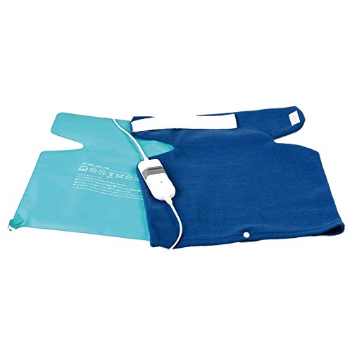 Manta Electrica Ergonomica para Hombros y Cuello Calor Descontracturante Musculacion Fisioterapia Recuperacion Klack