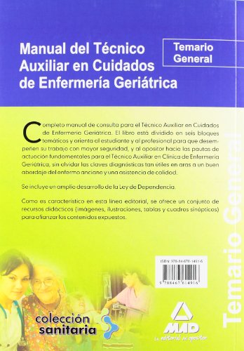 Manual Del Técnico Auxiliar En Cuidados De Enfermería Geriátrica