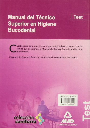 Manual Del Técnico Superior En Higiene Bucodental. Test