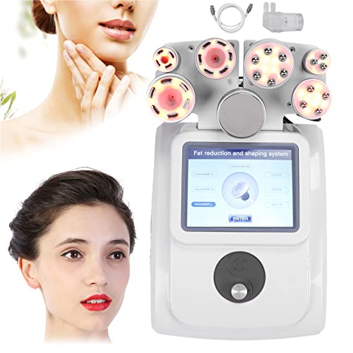 Máquina de Adelgazamiento Corporal 7 en 1 40K HF, Máquina de Belleza Adelgazante Multifunción, Masajeador Ultrasónico para Eliminar la Celulitis, Instrumento de Belleza Moldeador de Masaje Al(EU)