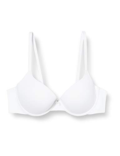 Marca Amazon - IRIS & LILLY BLIC004 sujetadores push up, Blanco (White), 100C (Talla del fabricante: 38C)