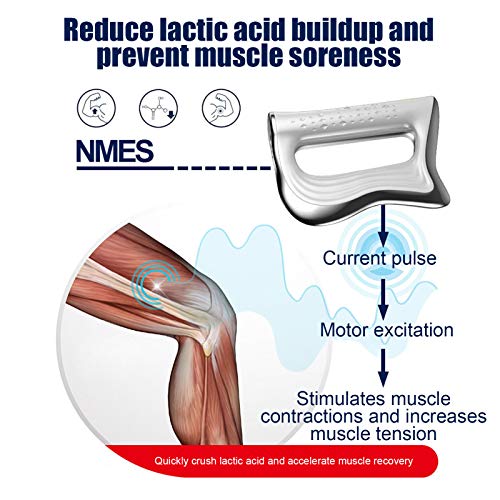 Masajeador miofascial, cuchillo de fascia de raspado eléctrico, herramienta de masaje microcorriente para fitness, dolor muscular, rehabilitación, fisioterapia