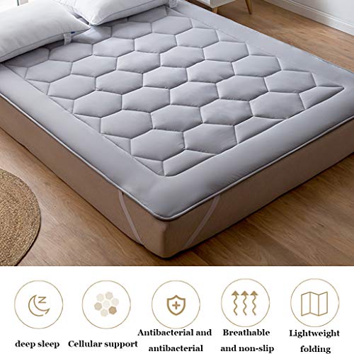 MATTRESS Los Colchones Más Gruesos Se Pueden Doblar,Dormitorio Alquilar Una Habitación La Almohadilla De Espuma Es Transpirable Y Antideslizante,adecuadas para Tapetes De Hogar/Hotel/Yoga