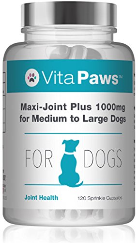 Maxi-Joint Plus 1000mg para Perros Medianos y Grandes - 120 Cápsulas - VitaPaws