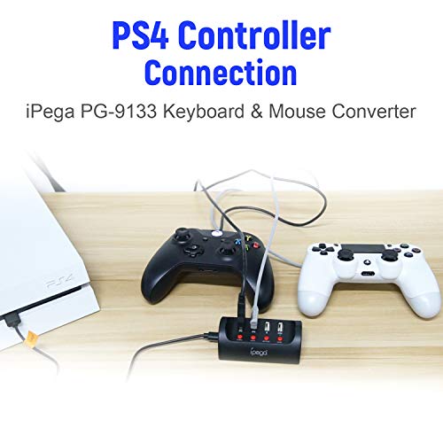 Mcbazel iPega PG-9133 Keyboard & Mouse Converter for NS Switch / PS4 / Xbox One / FPS Game