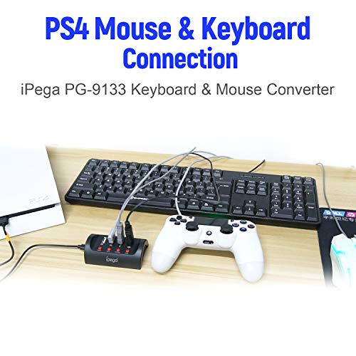 Mcbazel iPega PG-9133 Keyboard & Mouse Converter for NS Switch / PS4 / Xbox One / FPS Game