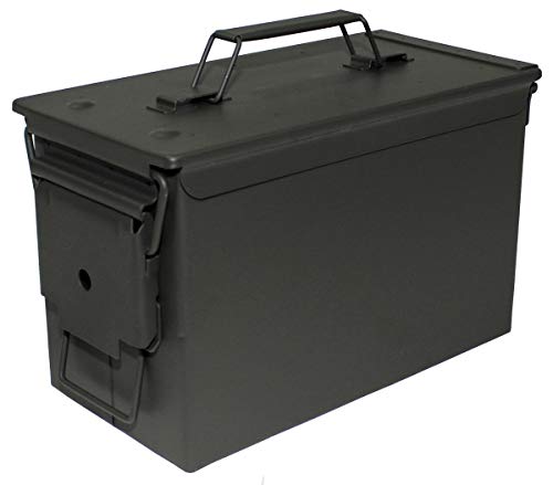 MFH US - Caja de metal para munición, calibre 50 mm, M2A1