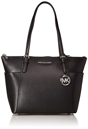 Michael Kors Jet Set Item, Bolso Totes para Mujer, Negro (Black), 8.9x22.9x35.6 Centimeters (W x H x L)