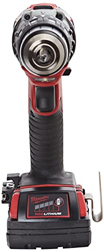 Milwaukee 4933443515 4933443515-M 18 bpd-202c Taladro percutor 18v 2,0 ah Litio 2 Vel. 50 NM, 300 W, 18 V