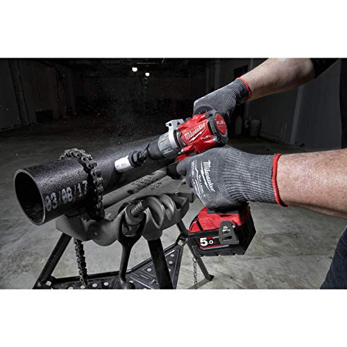 Milwaukee 4933464264 Taladro de Batera Combustible, 18 V, Rojo y Negro