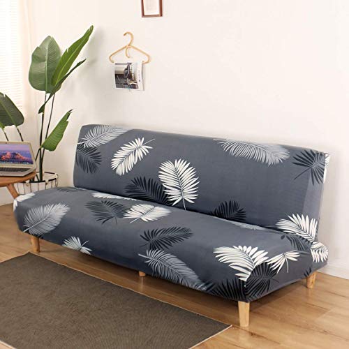 Mingfuxin Funda de sofá sin reposabrazos de 3 plazas, protector de sofa cama plegable, elástica, antideslizante, todo cubierto de 180 a 210 cm, de Spandex