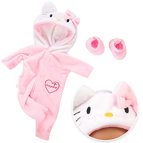 Miotlsy 4 Juegos de Ropa de muñeca Accesorios para muñecas de 43 cm, como American Gril, Nuestra generación (sin muñeca)